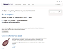 Tablet Screenshot of genotbijoux.be
